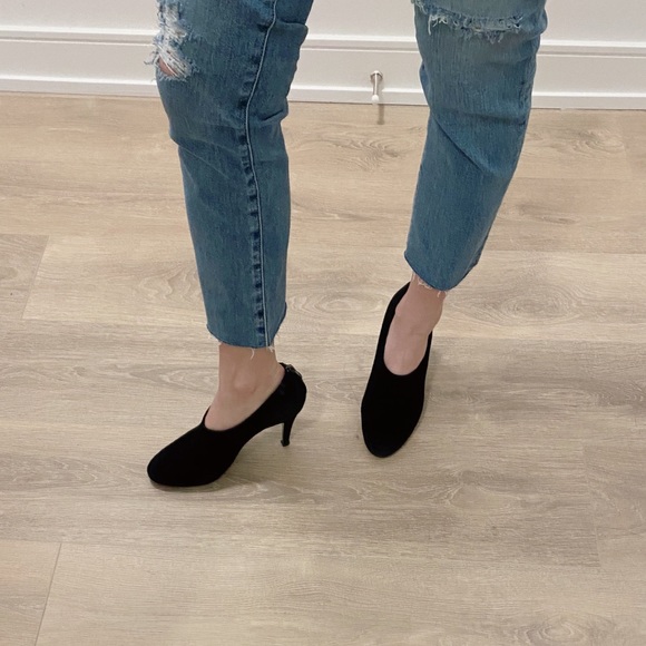 J. Crew Bronson suede platform booties - Picture 2 of 7